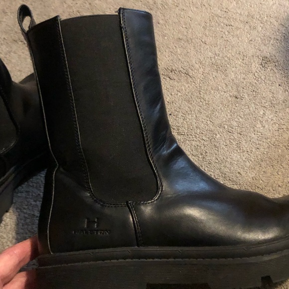 Halston Black Boots - Picture 5 of 7